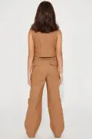 Mini Kailani Pant Set(Mocha,4)