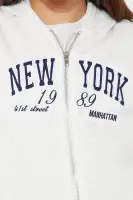 Mini NYC Dreams 3 Piece Short Set(Heather Grey,4/5)