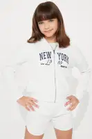 Mini NYC Dreams 3 Piece Short Set(Heather Grey,4/5)