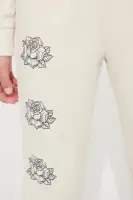 Mini Sweet As Heaven Fleece Pant Set(Sand,XS)
