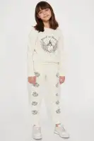 Mini Sweet As Heaven Fleece Pant Set