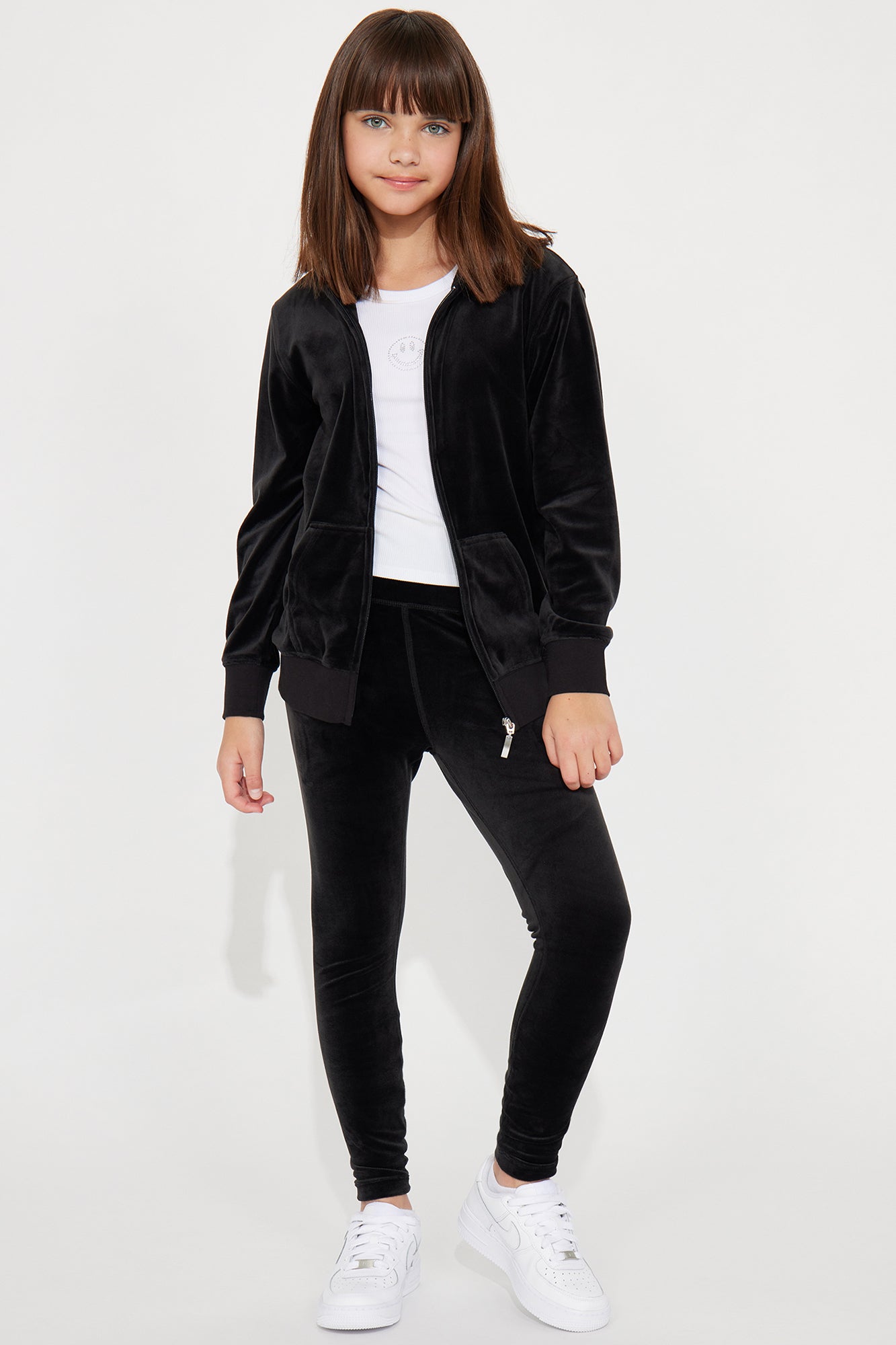 Mini OG Friend Soft Velour Legging Set