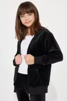 Mini OG Friend Soft Velour Legging Set(Black,4/5)