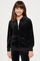 Mini OG Friend Soft Velour Legging Set(Black,4/5)