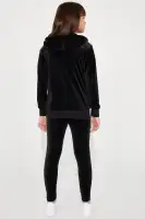 Mini OG Friend Soft Velour Legging Set(Black,4/5)