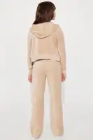 Mini OG Trendsetter Velour Zip Up Pant Set(Sand,4/5)