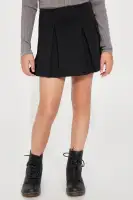 Mini Tanner Pleated Mini Skort(Black,4/5)