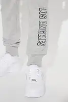 Mini Los Angeles Fleece Jogger Set(Heather Grey,4)
