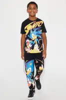 Mini Too Fast Sonic Tee Jogger Set