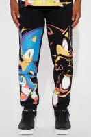Mini Too Fast Sonic Tee Jogger Set(Black,4/5)