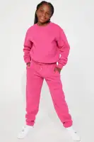 Mini Câest La Vie Sweatpant Set(Pink,4/5)
