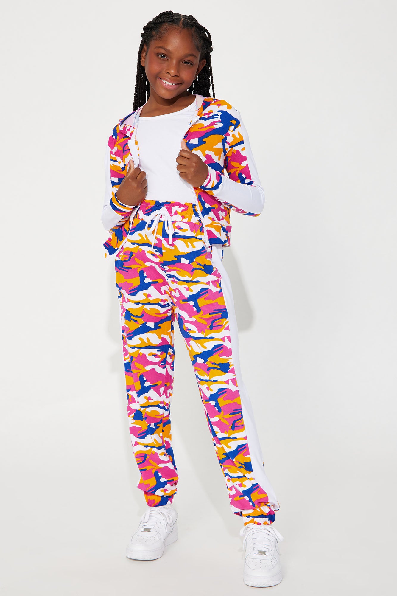 Mini Artist In The Works Cozy Knit Jogger Set