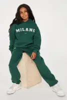 Mini Milano Sweatpant Set(Hunter,4/5)
