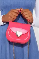 Mini Bounce House Handbag(Fuchsia,OS)