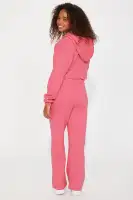 Mini On The Go Fleece Pant Set(Pink,4)