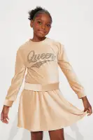 Mini Stay Up Queen Skirt Set