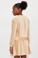 Mini Stay Up Queen Skirt Set(Khaki,7/8)