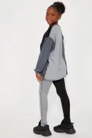 Mini No Drama Colorblock Legging Set(Grey/combo,XS)