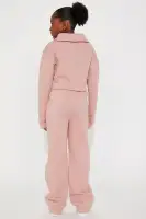 1-Minin Sweet Angel Fleece Pant Set(Pink,4)