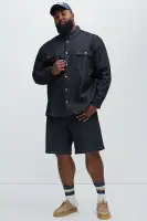 Collin Raw Denim Shirt(Indigo,S)