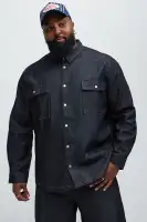 Collin Raw Denim Shirt(Indigo,S)
