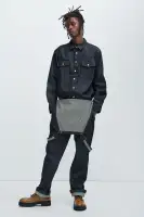 Collin Raw Denim Shirt(Indigo,S)