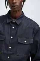 Collin Raw Denim Shirt(Indigo,S)
