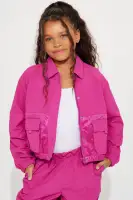 Mini Windy Breaker Pant Set(Fuchsia,6/6X)