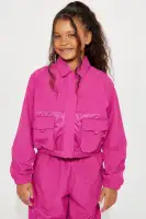 Mini Windy Breaker Pant Set(Fuchsia,6/6X)