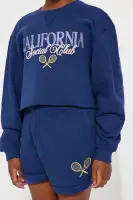 Mini California Fleece Short Set(Navy,XS)