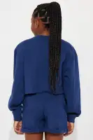 Mini California Fleece Short Set(Navy,XS)