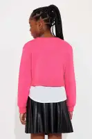 Mini Highway To Royalty Skirt Set(Pink,7/8)