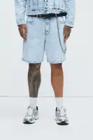 Kenneth Relaxed Denim Shorts