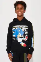 Mini Sonic Gotta Go Fast Fleece Jogger Set(Black,4/5)