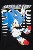 Mini Sonic Gotta Go Fast Fleece Jogger Set(Black,4/5)