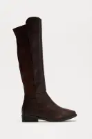 Mini Riding Around Tall Flat Boots(Brown,1)