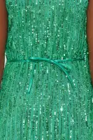 Mini Shimmer All Night Mini Dress(Emerald,7)