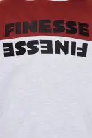 Mini Finesse At It's Finest Fleece Jogger Set(Burgundy,4/5)