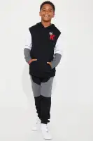 Mini King Of The Block Fleece Jogger Set