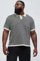 Cunard Jacquard Polo(Tan/Multi,S)