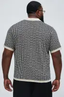 Cunard Jacquard Polo(Tan/Multi,S)
