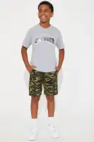 Mini Honcho Camo Cargo Shorts