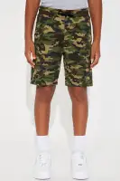 Mini Honcho Camo Cargo Shorts(Camouflage,4)