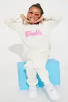 Mini Pink Trouble Pant Set