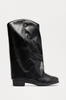 Mini Came To Show Out Cowgirl Boots(Black,1)