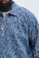 Windy Denim Shirt(Medium Blue Wash,S)