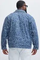 Windy Denim Shirt(Medium Blue Wash,S)