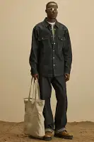 Collin Raw Denim Shirt(Indigo,S)