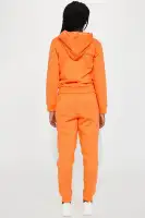 Mini Blessed Fleece Jogger Set(Orange,2/3)