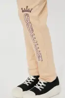 Mini Queen Fleece Jogger Set(Khaki/combo,2/3)